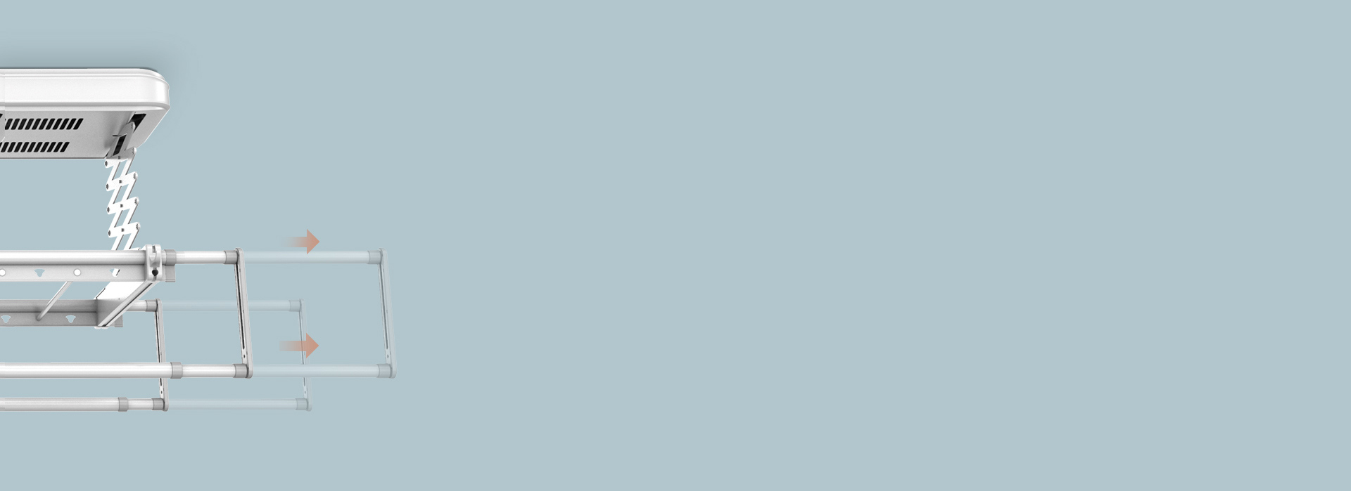 伸縮桿晾曬，節約空間隨心晾曬 2根伸縮...